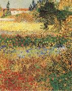 Vincent Van Gogh Garden in Bloom Spain oil painting artist